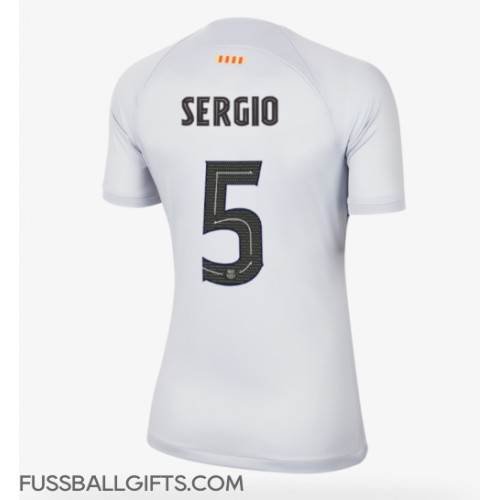 Barcelona Sergio Busquets #5 Fußballbekleidung 3rd trikot Damen 2022-23 Kurzarm